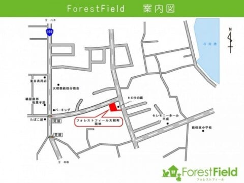 案内図（1号地）